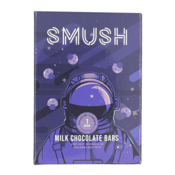 SMUSH - Milk Chocolate Bar | Shroom Store Canada