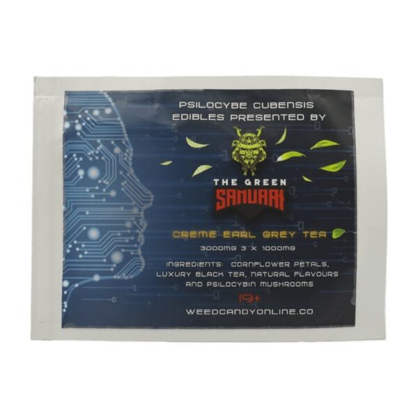 The Green Samurai - Creme Earl Grey Tea - 3000mg | Shroom Store Canada