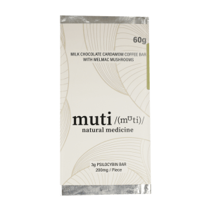 Muti - Milk Chocolate Cardamom Coffee bar – 3000mg | Shroom Store Canada