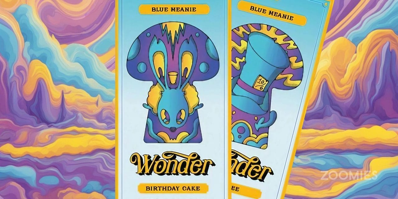 Wonder - Blue Meanies Chocolate Bar - Milk Chocolate | Shroom Store Canada