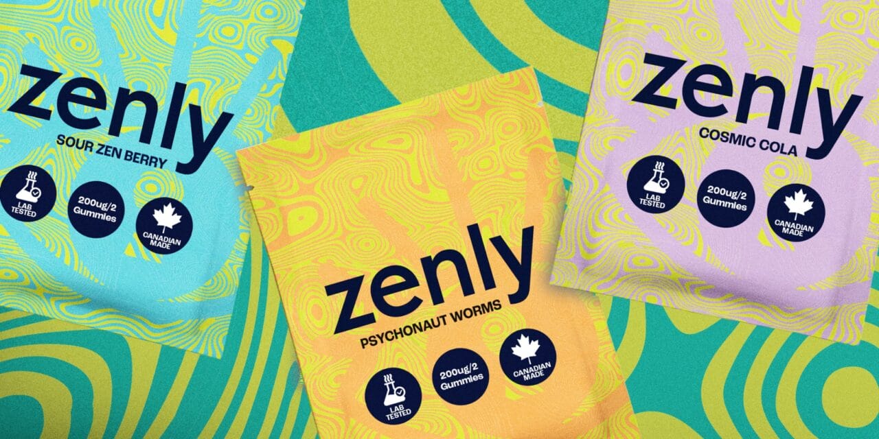 Zenly - LSD Gel Tabs - 600ug (100ug per tab) | Shroom Store Canada